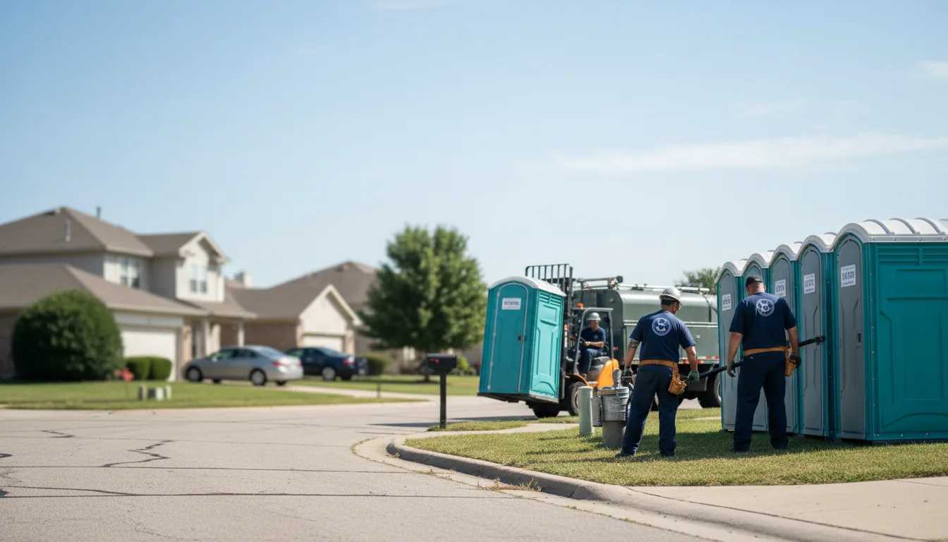 Porta Potty Rental in Freeport, OH near me